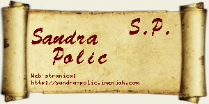 Sandra Polić vizit kartica
